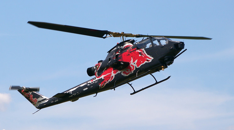 Egy hason helikopter szenvedett balesetet / Fotó: Red Bull