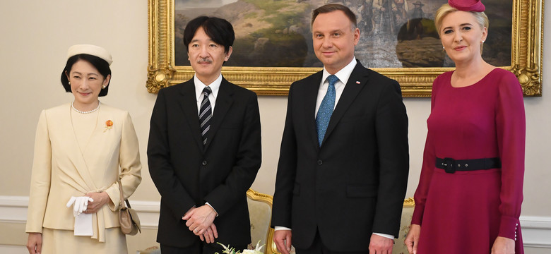 Następca tronu Japonii w Polsce. A w MSZ wojna