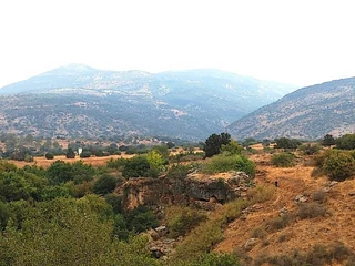 Wzgórza Golan Izrael Syria