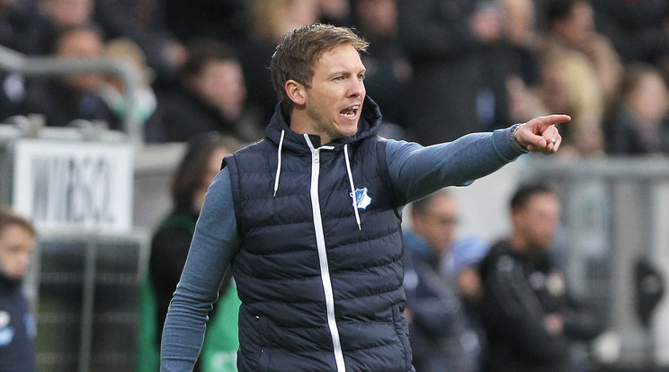 Julian Nagelsmann-nak díjazták a Szalaiékkal való remek szereplését/Fotó: AFP