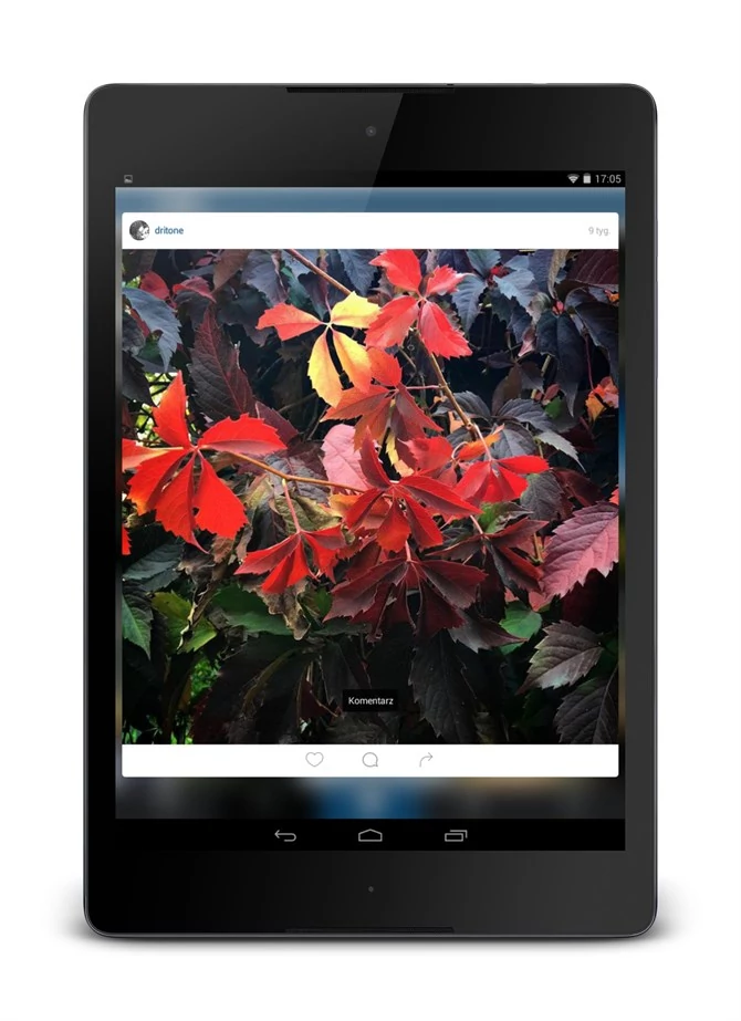 Namiastka 3D Touch w aplikacji Instagramu na Androida