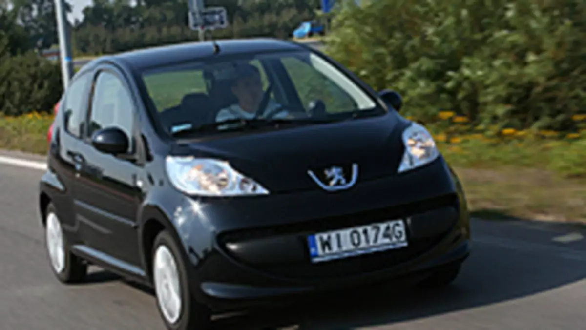 Peugeot 107 - Zadziorny mieszczuch