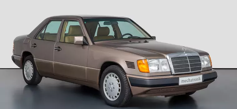 30-letni Mercedes W124 bez przebiegu do kupienia!