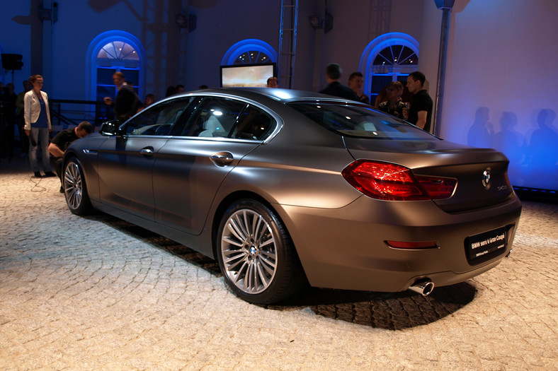 Polski debiut BMW serii 6 Gran Coupe