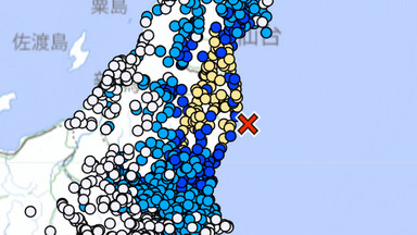 Silne trzęsienie ziemi w Japonii w pobliżu Fukushimy