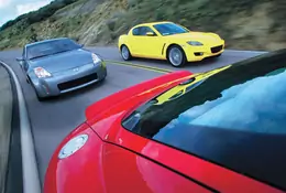 Audi TT kontra Mazda RX-8, Nissan 350Z: Fantazja wymaga kasy