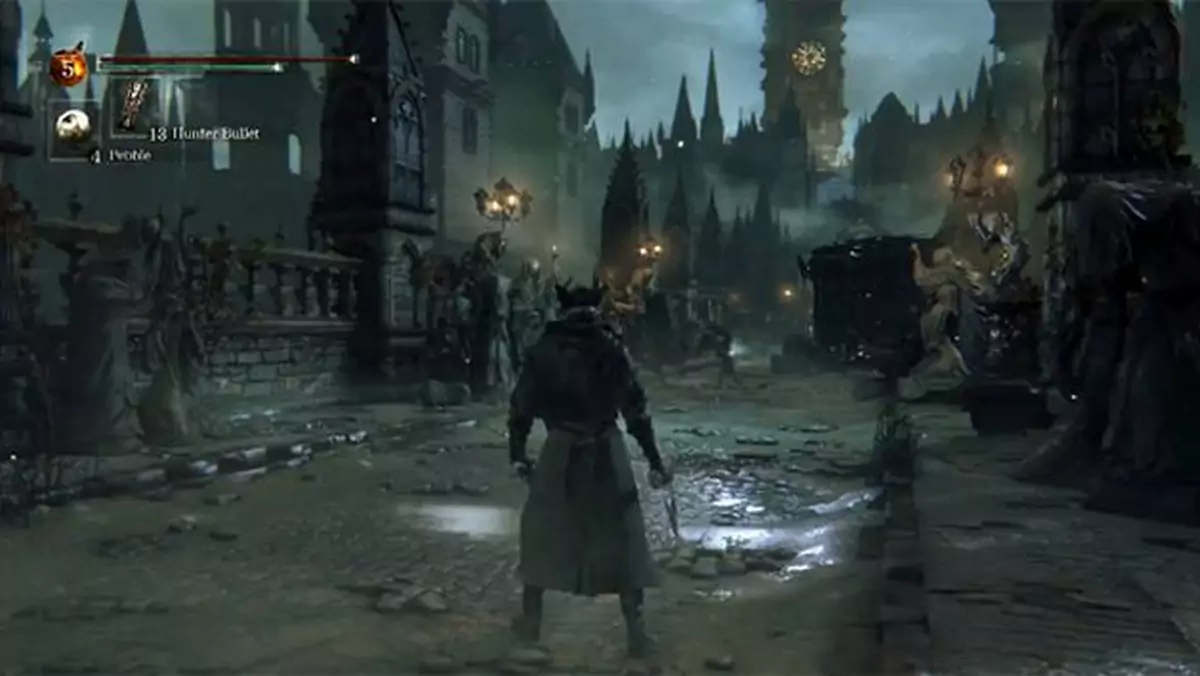 Testy Bloodborne z problemami