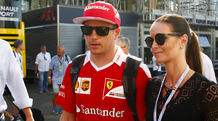 Räikkönen újra édesapa lett/Fotó: AFP