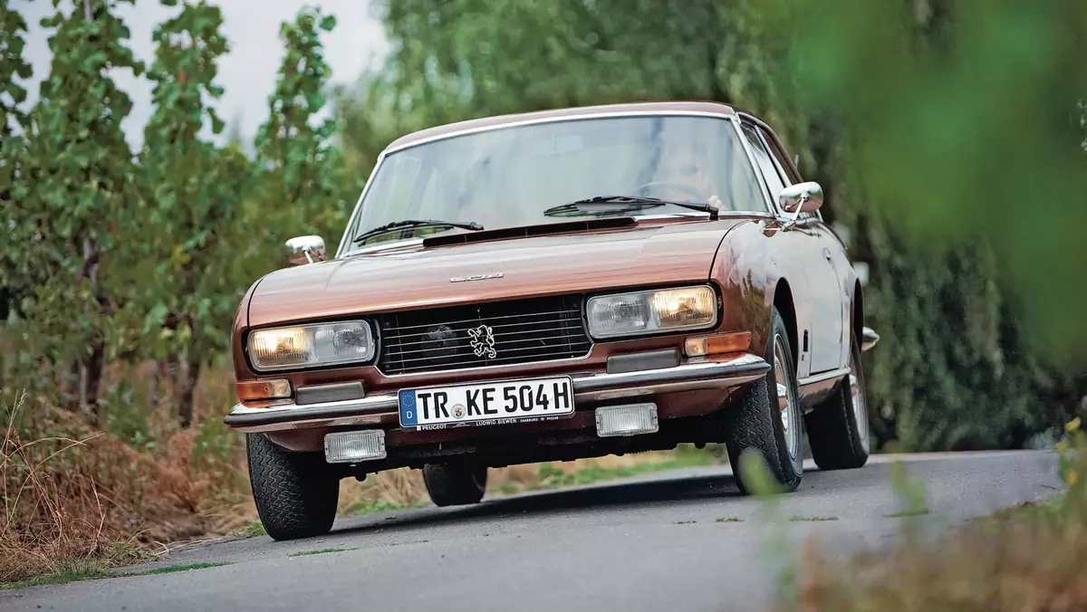 Peugeot 504 Coupé - dzieło Pininfariny