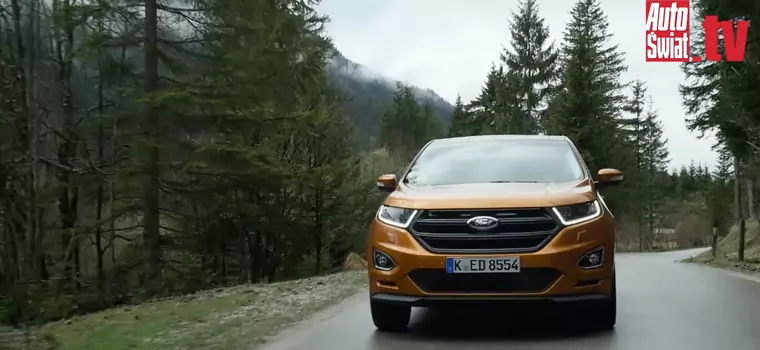 Ford Edge - przestronne wnętrze i najwyższy komfort podróżowania