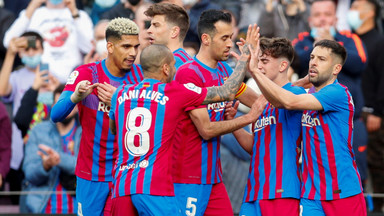 La Liga: efektowne zwycięstwo Barcelony w hiszpańskim hicie