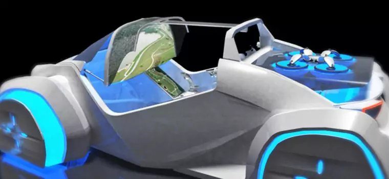 FLY-MODE, czyli autonomiczny samochód z drukarki i dronem na pokładzie