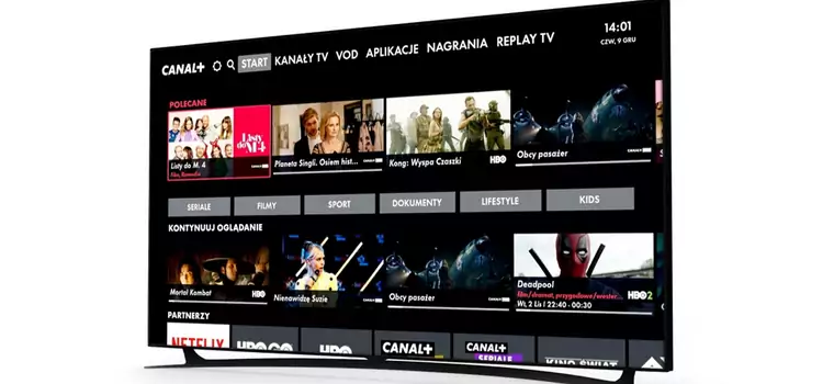 Canal+ udostępnia nowe oprogramowanie dla dekoderów UltraBox+