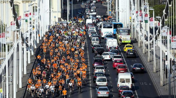 Korábbi felvételek az I Bike Budapestről /Fotó: MTI