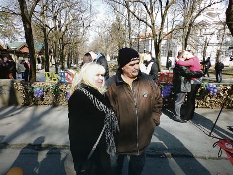 Najstariji učesnici: Spaska i Slobodan Nikolić