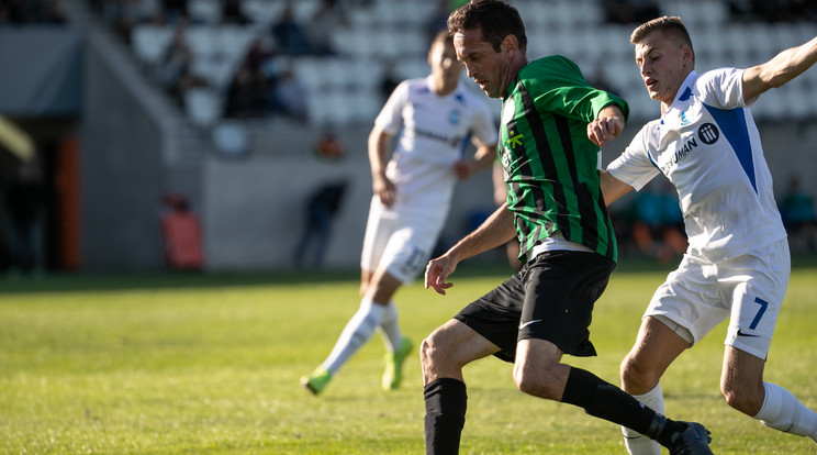 Az egykori újpesti kedvenc, a holland PSV-ben is játszott focista ( a mai napig utál kikapni / Fotó: Zsolnai Péter