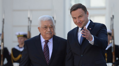 Prezydent Autonomii Palestyńskiej Mahmoud Abbas rozpoczął wizytę w Polsce