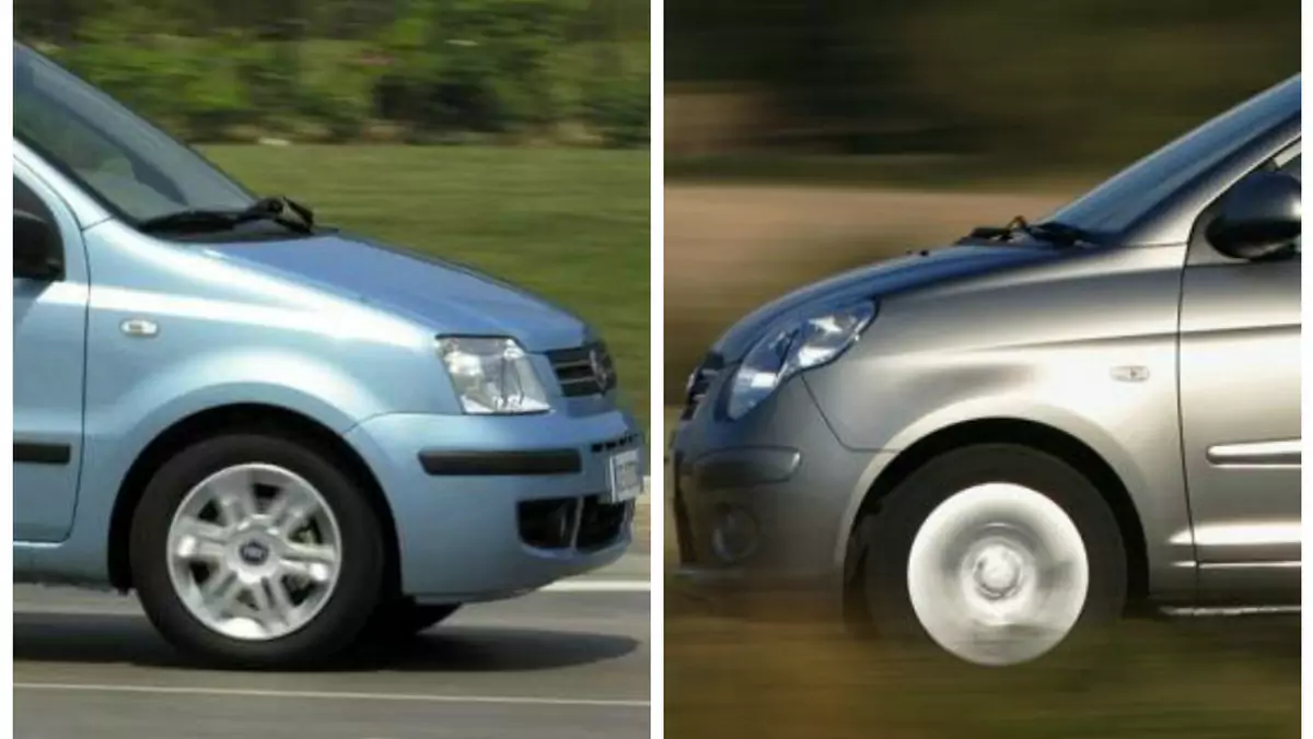 Kia Picanto I vs. Fiat Panda II