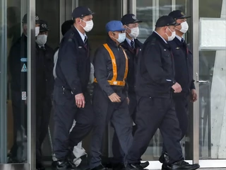 Carlos Ghosn, były prezes Nissana, opuszcza areszt śledczy. Tokio, 6 marca 2019 r.