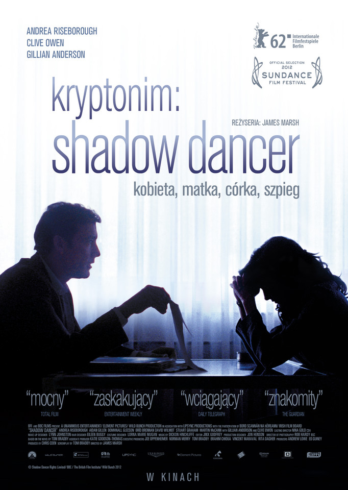 "Kryptonim: Shadow Dancer" - plakat