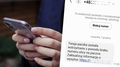 Otrzymałeś takiego SMS-a? Lepiej nie klikaj w link. To oszustwo