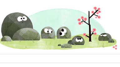 Równonoc wiosenna - okazyjny Google Doodle