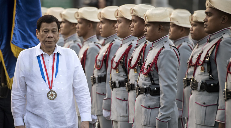 Rodrigo Duterte halált kért magára a hadseregtől, ha diktátorrá válna / Fotó: AFP