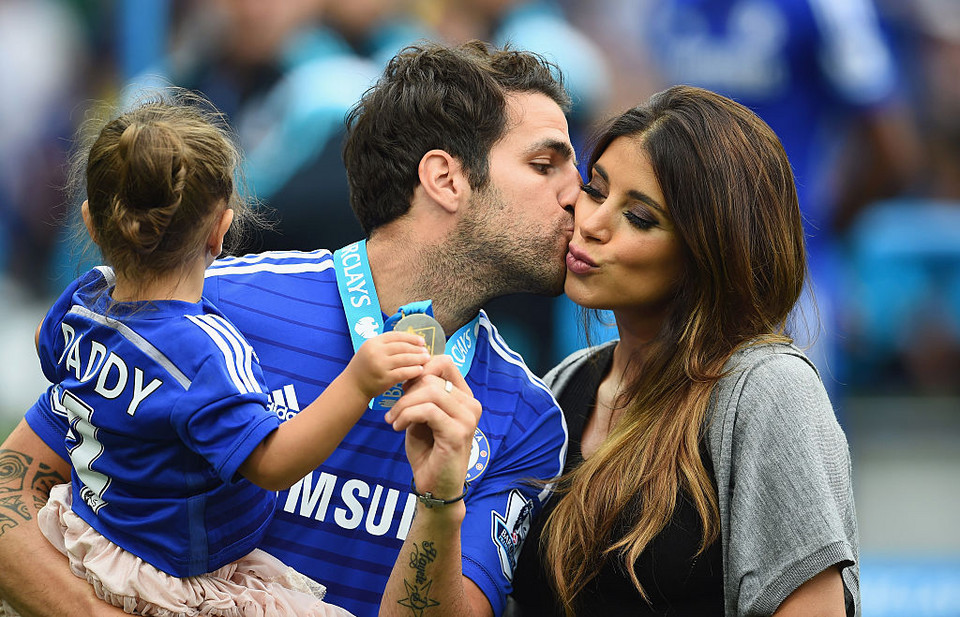 Daniella Semaan i Cesc Fabregas