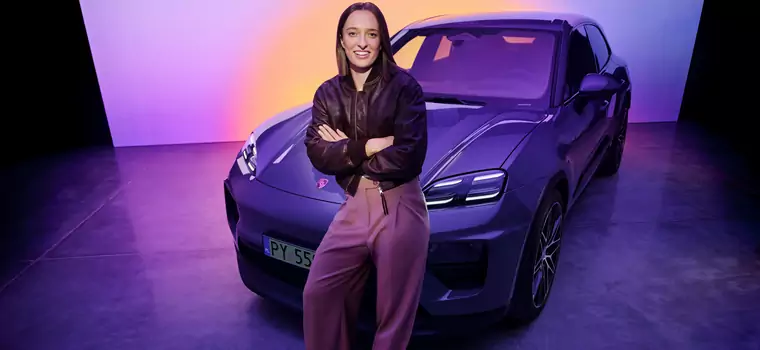 Iga Świątek i nowe Porsche Macan. Pierwsza kampania z polską tenisistką