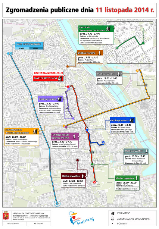 11 listopada w Warszawie