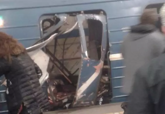 Co najmniej 11 ofiar wybuchu w metrze w Petersburgu. To mógł być zamach samobójczy
