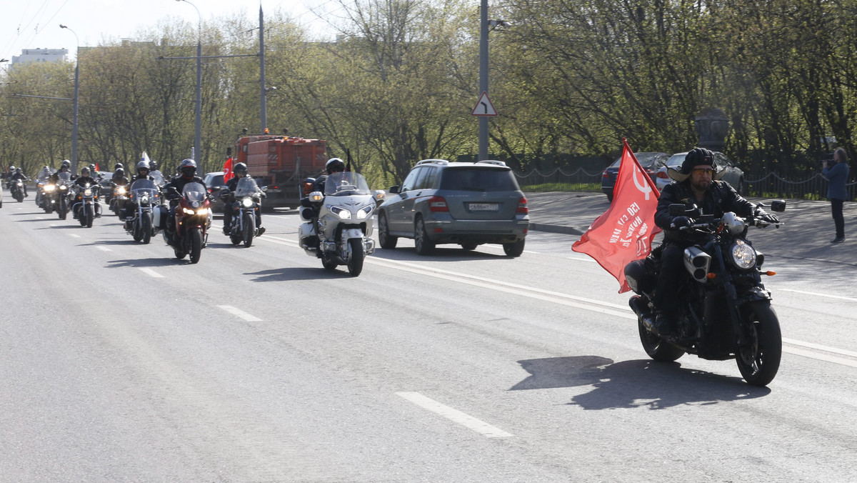 RUSSIA NIGHT WOLVES TOUR (Russian motorcycle club 'Night Wolves' prepares for rally 'The roads of the Victory' from Moscow to Berlin )