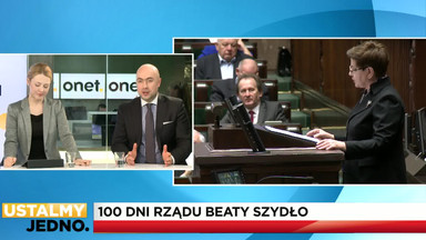 "Ustalmy Jedno": sto dni rządu Beaty Szydło