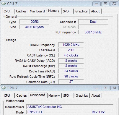 Podkręcanie pamięci wypadło dobrze – DDR3 2050 MHz