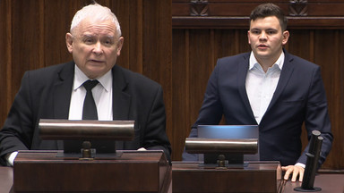 Jarosław Kaczyński kontra Adam Gomoła w Sejmie. "Podła, goebbelsowska propaganda"