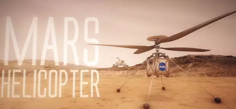NASA wyśle na Marsa niewielki helikopter