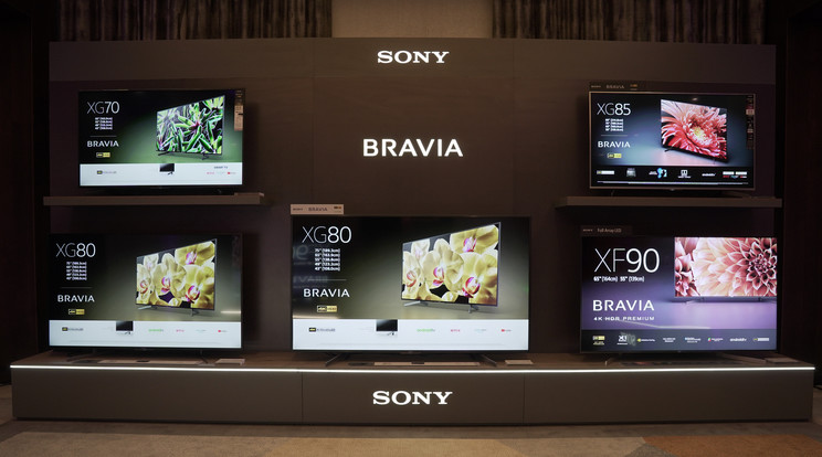 A Sony 2019-es, új tévéi /Fotó: Sony