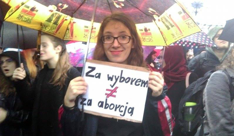 Czarny protest w Poznaniu