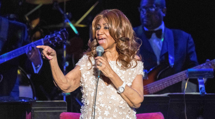 Aretha Franklin utoljára 2017 augusztusában koncertezett nagyközönség előtt /Fotó: Northfoto