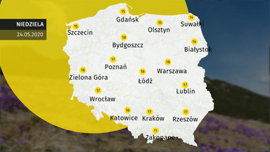 Pogoda dla Polski - 24.05