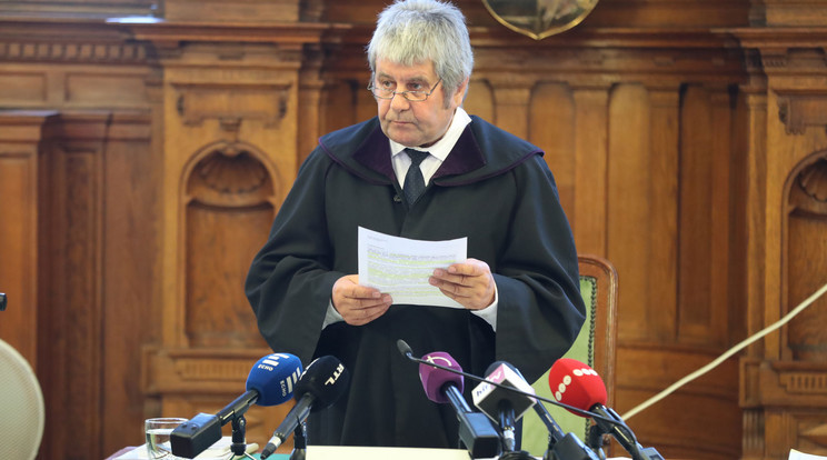 A bíróság ma ítéletet hozott a robbantó ügyében / Fotó: Isza Ferenc