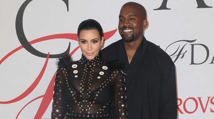 Kim Kardashian és Kanye West elárultak kislányuk nevét /Fotó: Northfoto