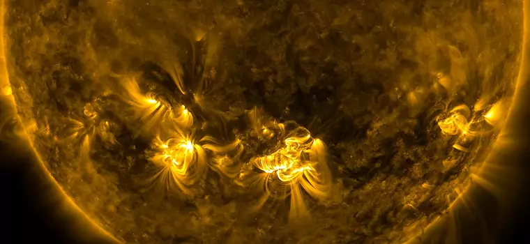 Potężny wybuch słoneczny zaprezentowany na wideo NASA