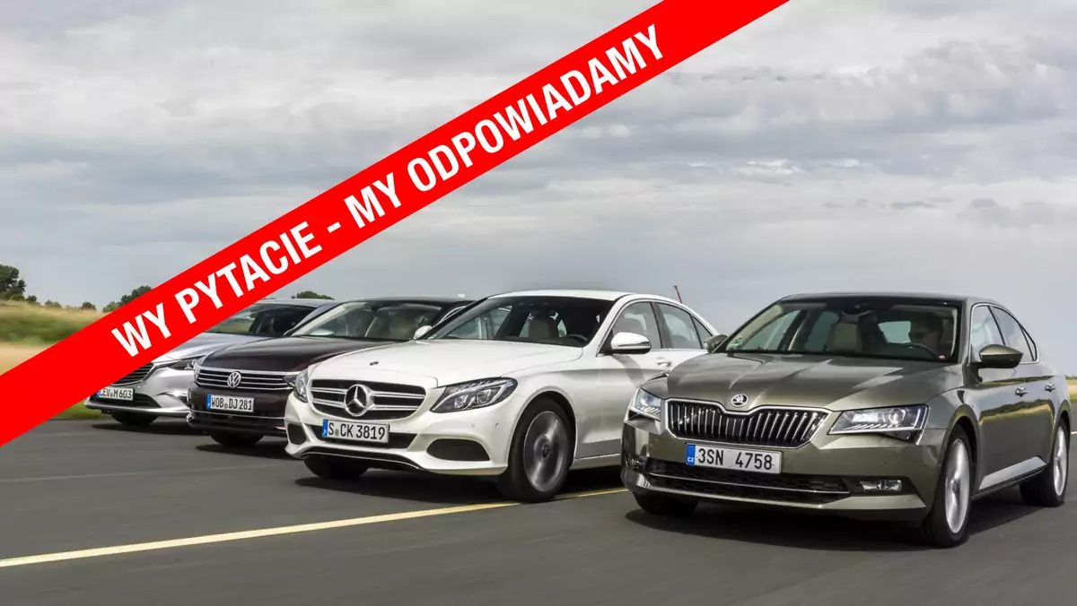 Wy pytacie – my odpowiadamy: Mazda 6, Mercedes klasy C, Skoda Superb, VW Passat