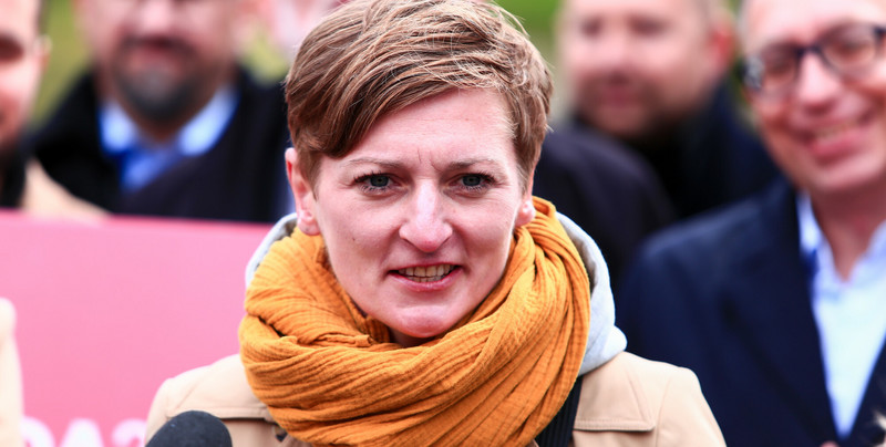 Sondaż exit poll: kandydatka KO Agata Wojda wygrała w Kielcach