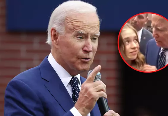 Joe Biden wprawił w zakłopotanie nastolatkę. Udzielił jej sercowej porady. "Creepy Joe" [WIDEO]