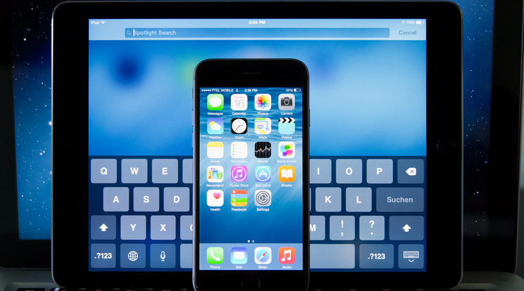 Az iPad és az iPhone is megkapja a frissítést /Fotó: AFP