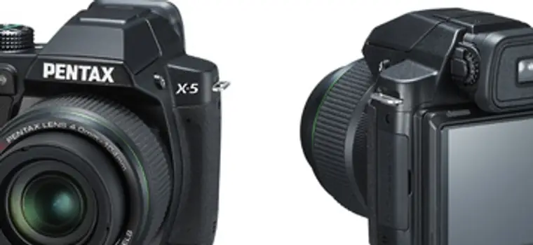 Pentax X-5: cyfrowy kompakt o wyglądzie lustrzanki