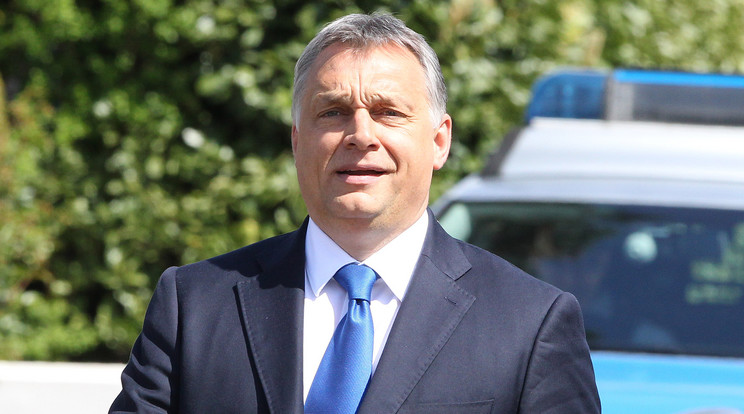 Orbán Viktornál járt Gianni Infantino /Fotó: AFP