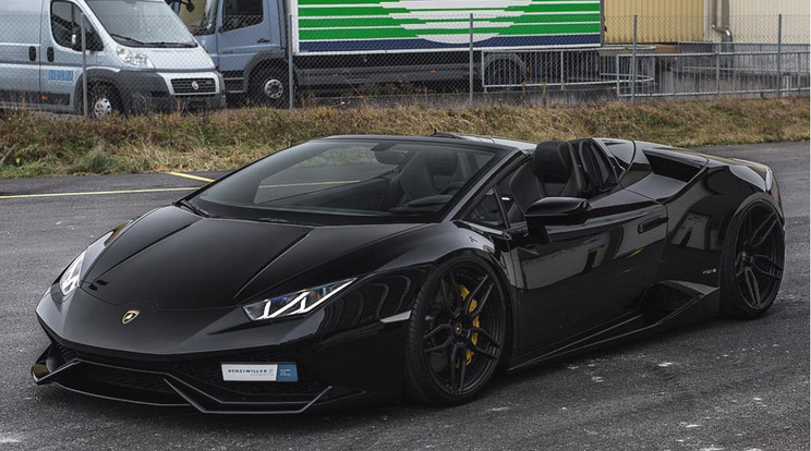 Nyomva veszett a Lamborghini Huracánnak /Fotó: Instagram